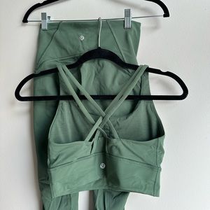 RARE LULULEMON MATCHING SET LIKE NEW